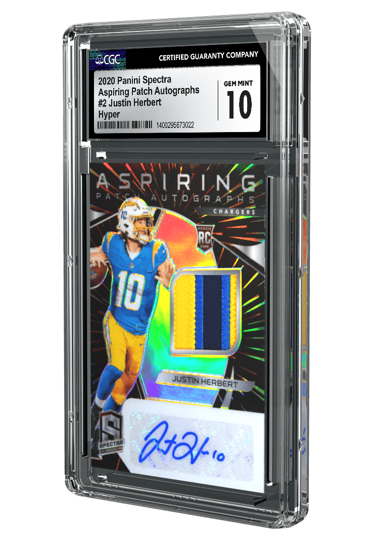 CSG Holdered Justin Herbert Card